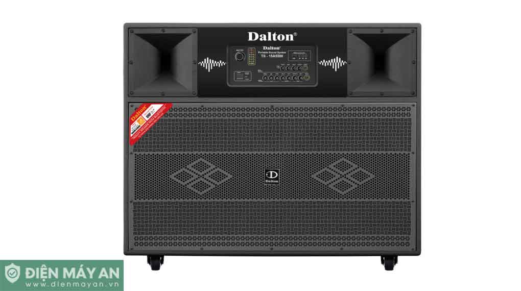 Loa kéo bình Dalton TS-15A5500 Bass đôi 40 cm 1600W